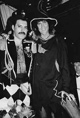Freddie And Brian May..... maybe like a witch.